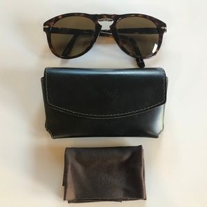 Persol Polarized Totortoise Folding Sunglasses